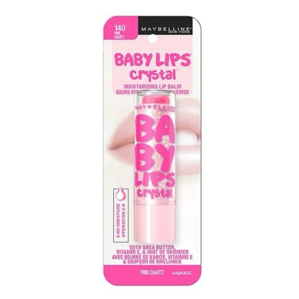 🆕 Baby lips maybelline crystal moisturizing lip balm crystal NWT